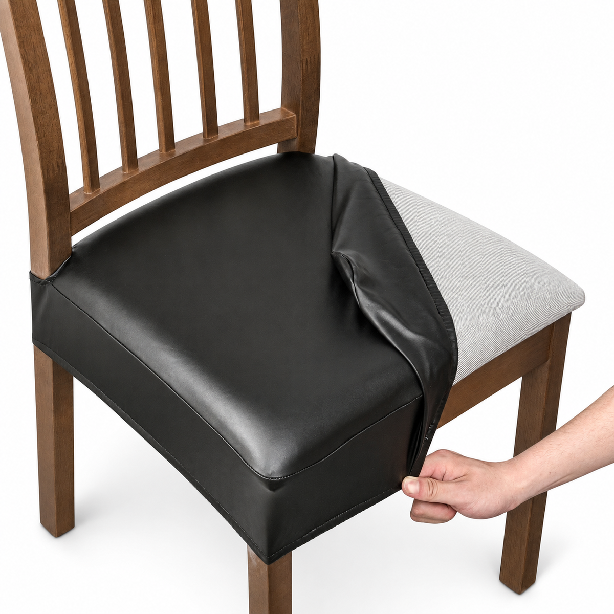 Skadi - Leather Chair Seat Cover