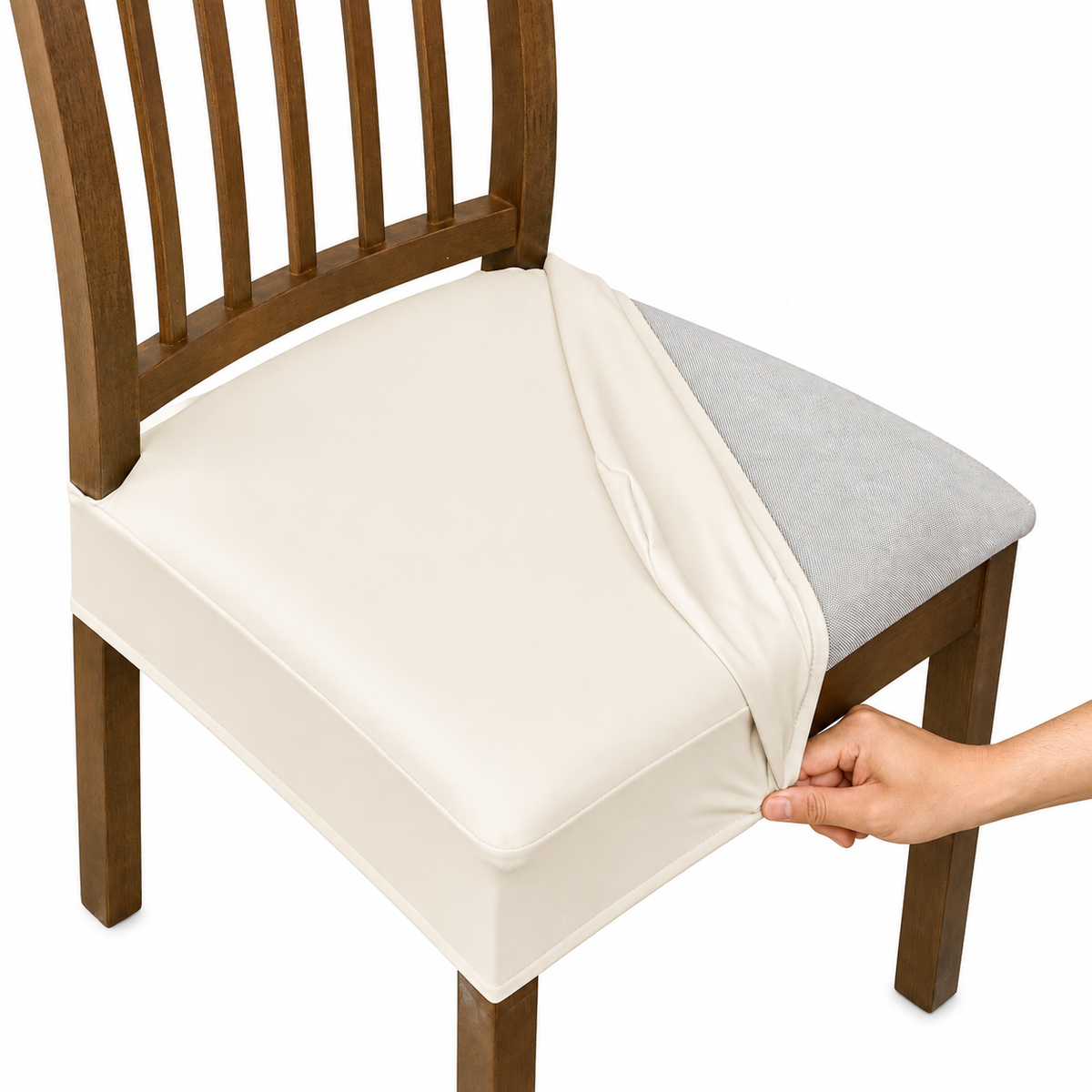 Skadi - Leather Chair Seat Cover