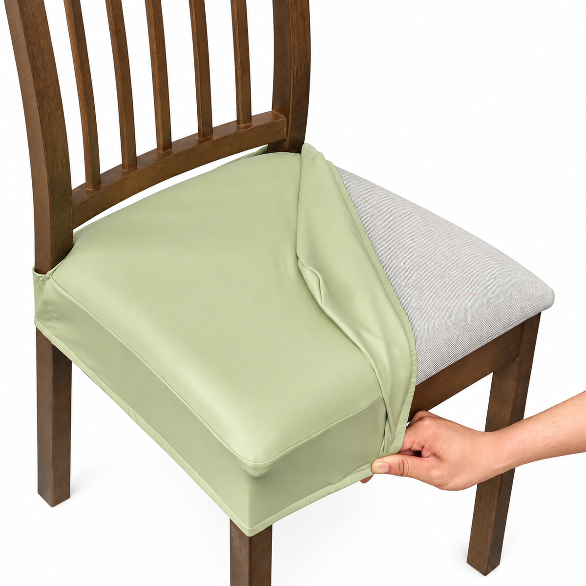 Skadi - Leather Chair Seat Cover