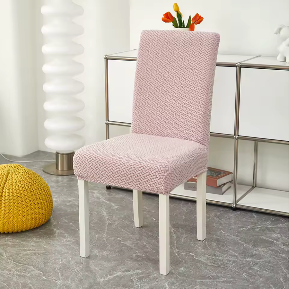 Eira - Plaid Jacquard Chair Cover
