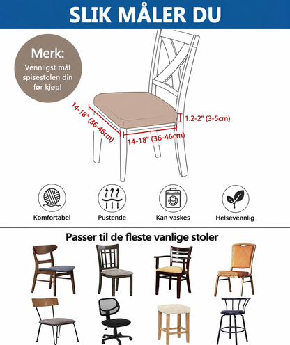 Vind - Soft Chair Seat Cover