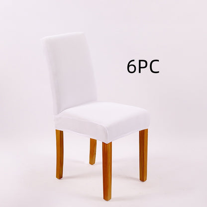 Solid Stretch Knit Chair Cover