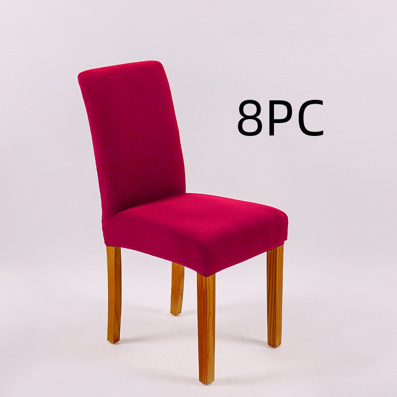 Solid Stretch Knit Chair Cover