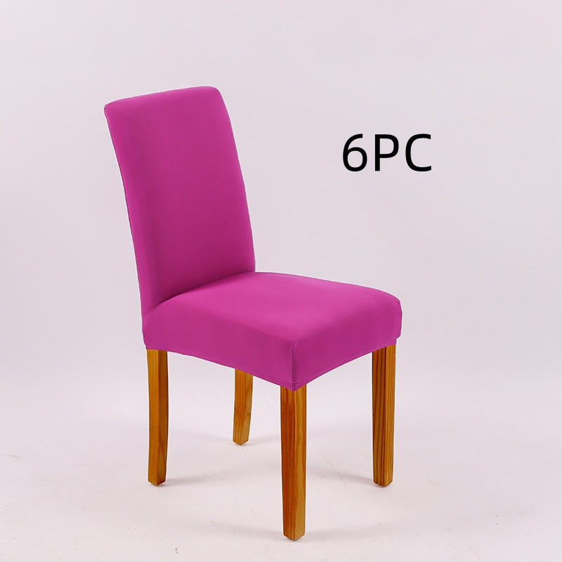 Solid Stretch Knit Chair Cover