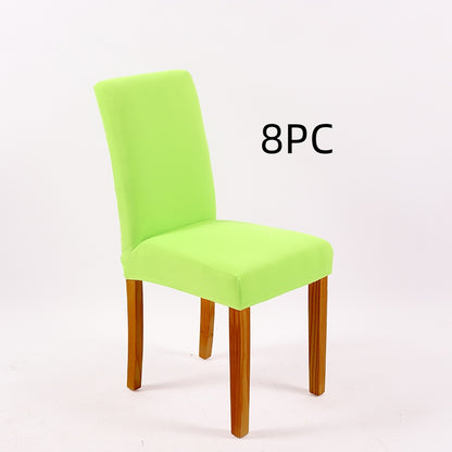 Solid Stretch Knit Chair Cover