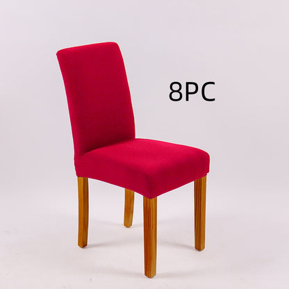 Solid Stretch Knit Chair Cover