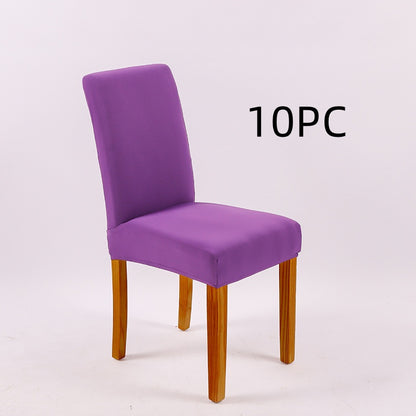 Solid Stretch Knit Chair Cover