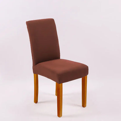Solid Color Stretch Knit Chair Cover Naavian