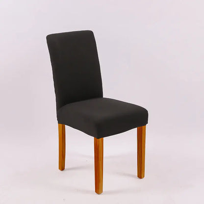 Solid Color Stretch Knit Chair Cover Naavian