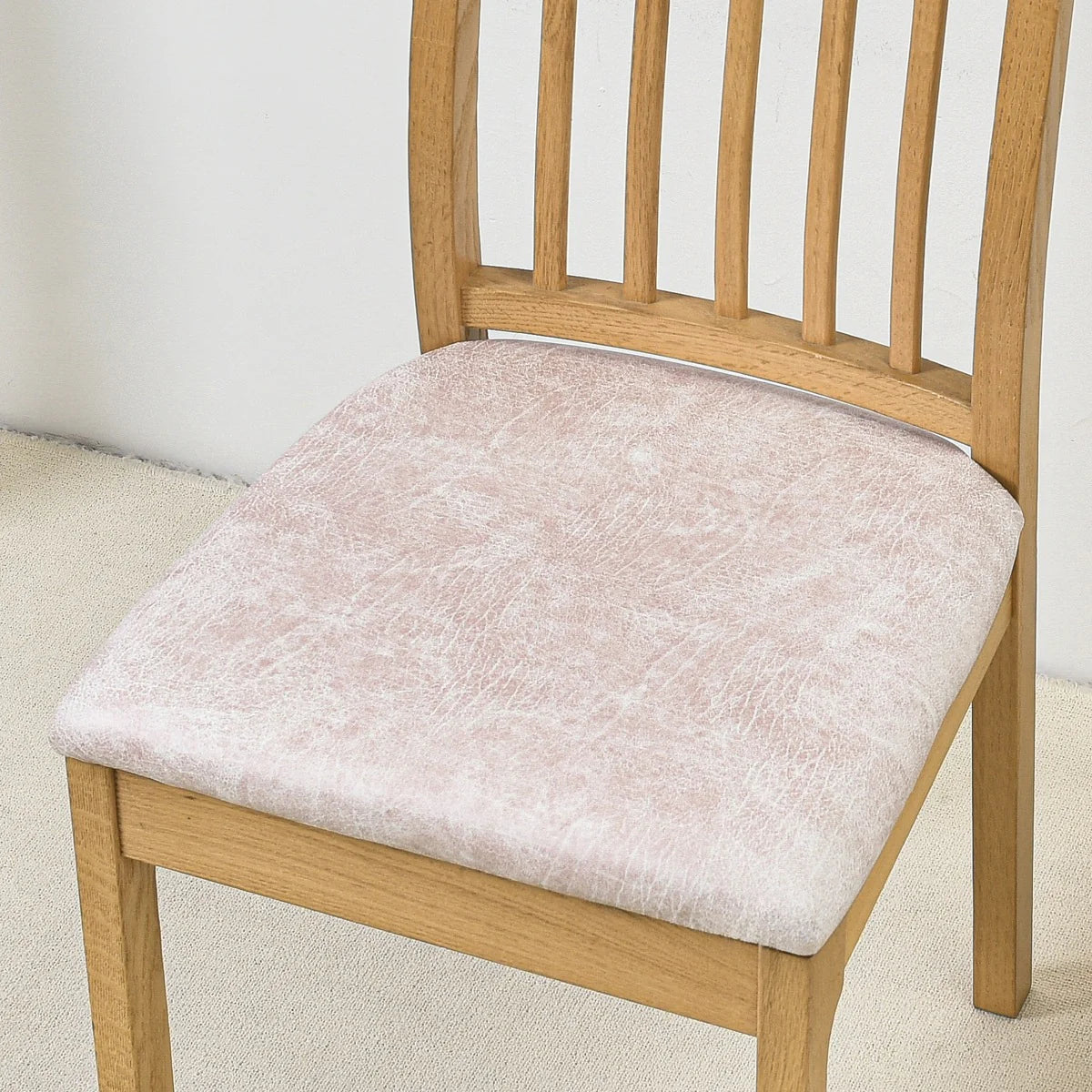 Alv - Rustic pattern Buckle Chair Seat Cover
