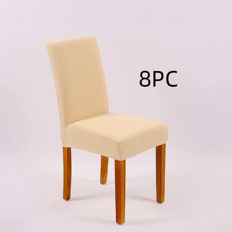 Solid Stretch Knit Chair Cover