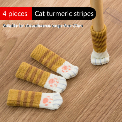 Knitted Table and Chair Cover Socks