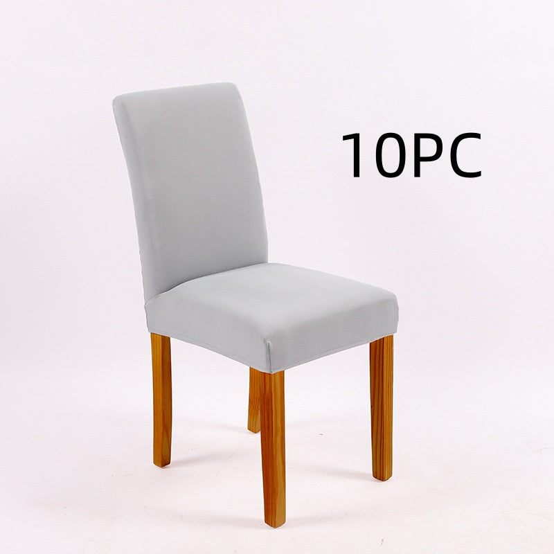 Solid Stretch Knit Chair Cover