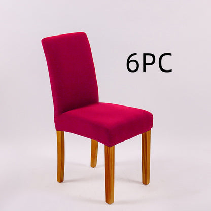 Solid Stretch Knit Chair Cover