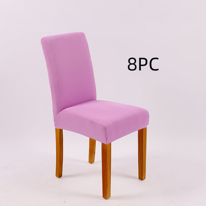 Solid Stretch Knit Chair Cover