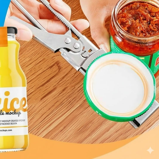 Multifunction Manual Jar and Bottle Opener